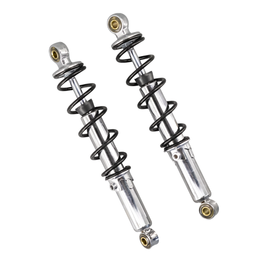 Amortisseurs arrière chrome/noir 330mm réglables pour Dax 