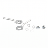 Set Kettingspanners zilver (2 stuks) - voor standaard Dax achterbruggen