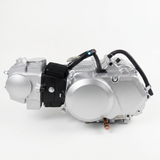 110cc Motorblock silber / grau - Manuell - 4 Gänge Kickstarter. Dax,.. (108cc) 