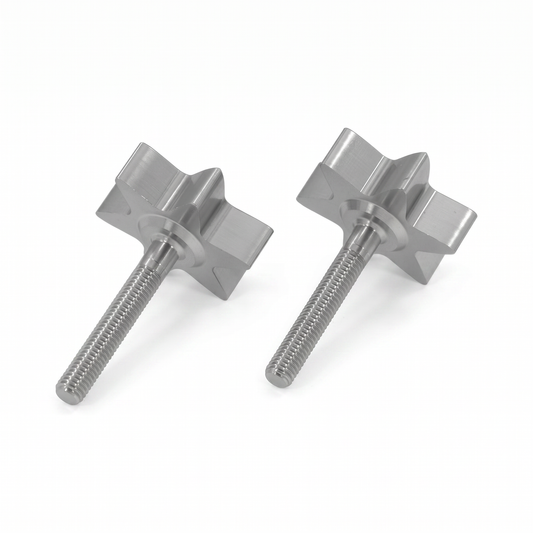 Send Dax and Monkey star-shaped CNC silver knobs 
