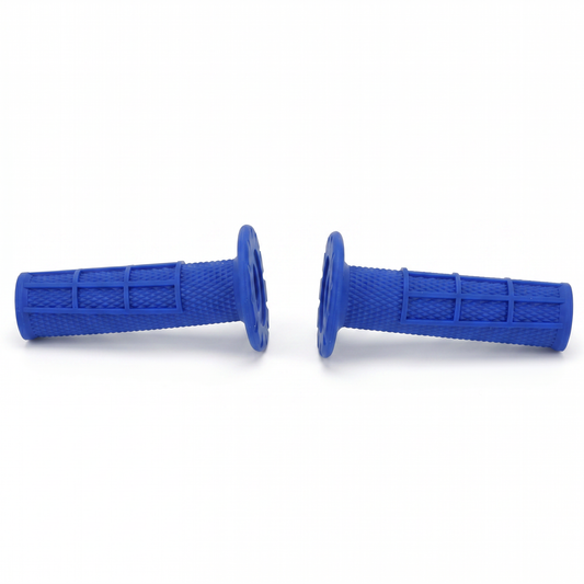 Softgrips handvaten blauw- voor 22mm diameter sturen: Pitbike, Dax, Monkey..