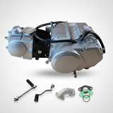 Madmunk 90cc Engine block silver - Manual - 4 Gears kick start. Dax,. (88cc) 