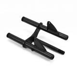 Gabel-H-Stück für Honda und Dax-/CT70-Replika-Modelle, Nachbau – Satin-Schwarz