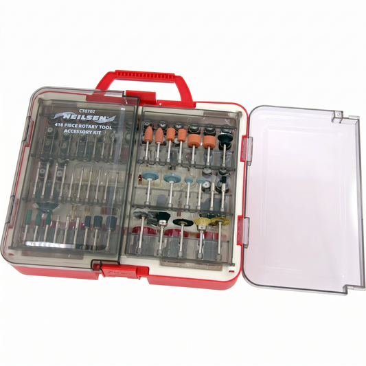 Neilsen - 418-piece accessory set for mini rotary tool 