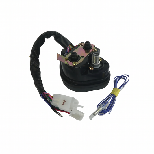 Digital speedometer and tachometer for Dax black and chrome 