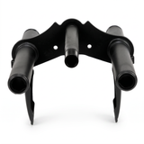 Gabel-H-Stück für Honda und Dax-/CT70-Replika-Modelle, Nachbau – Satin-Schwarz