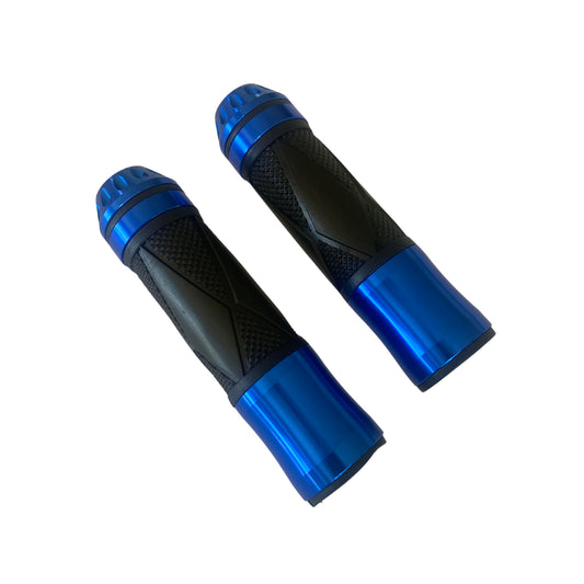 CNC blue handles with bar end ㅤㅤ