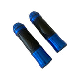 CNC blue handles with bar end ㅤㅤ