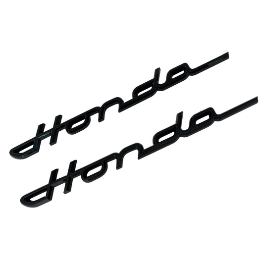 Autocollants emblème Honda S800 Noir (repro) Jeu de 2 pièces