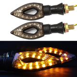 LED indicators O-shape 12 volt (set of 2 pieces)