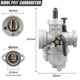 Carburator Nibbi PE 17 mm Flange Racing version Dax - Monkey - PBR..