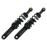 Rear springs / shock absorbers 330mm OKD type set with 6 black coils