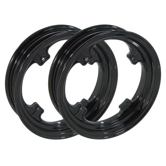 Jantes tubeless Dax 12 pouces type Takegawa noires