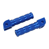 CNC footrests - 21 mm blue for Dax and Monkey models