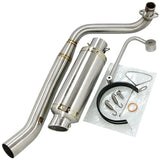 Kepspeed exhaust GP1 short Stainless steel underlying with gold finish with lambda sensor