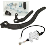 Brake pedal + brake pump CNC milled, suitable for all Dax models, black