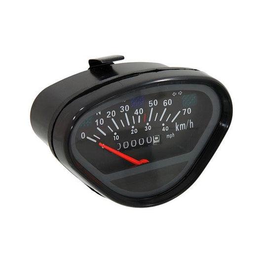 Odometer for Dax 70km/h black for Chinese wiring harness