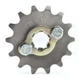 Front sprocket + locking plate 12T, 13T, 14T, 15T, 16T, and 17T